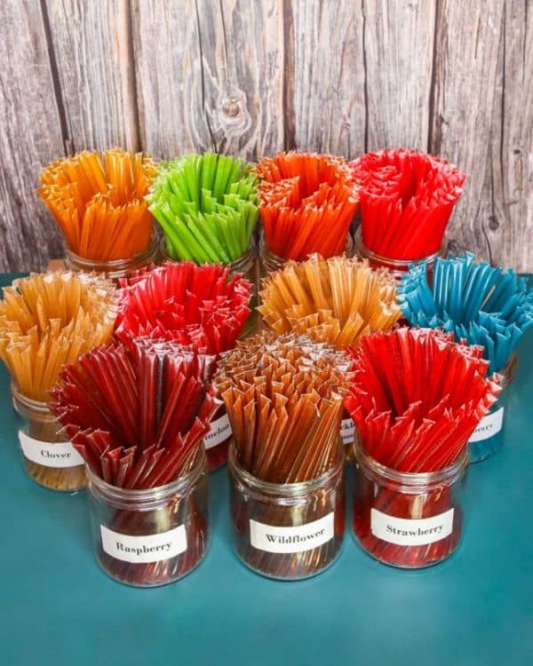 Flavored Honey Sticks